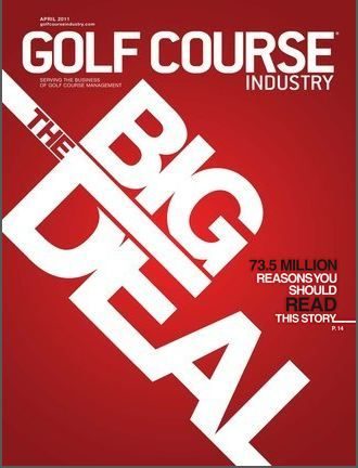 Golf Course Industry magazine cover
